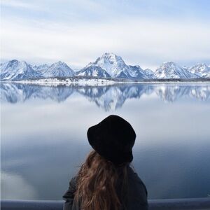 Fur Sheepskin Leather Bucket Hat